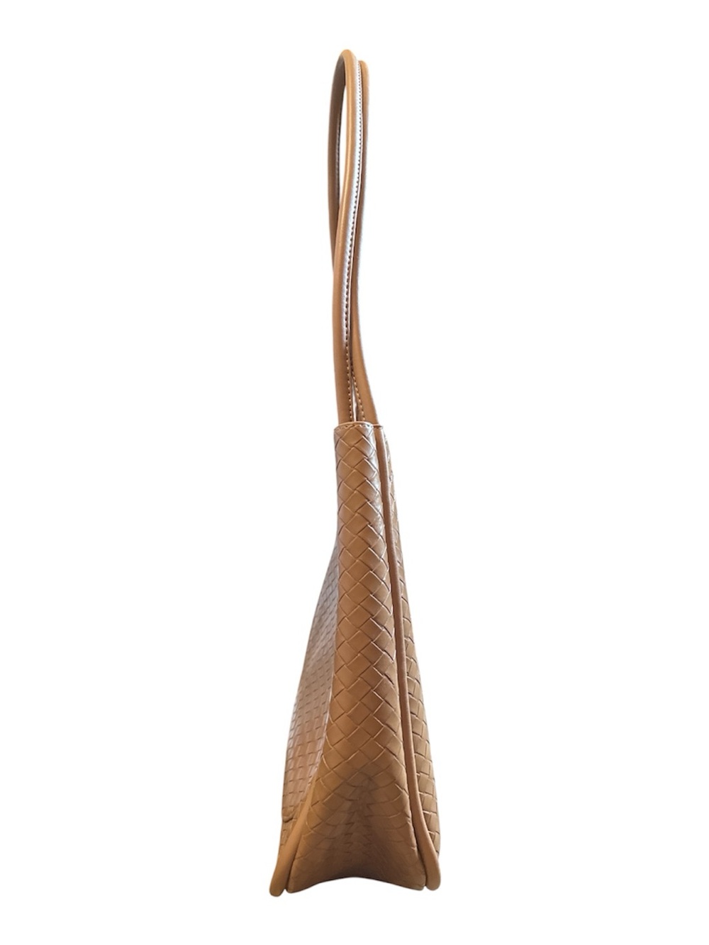 Women's Tan Shoulder Tote Bag Classic Everyday Shoulder Bag Purse - Picture 3 of 5
